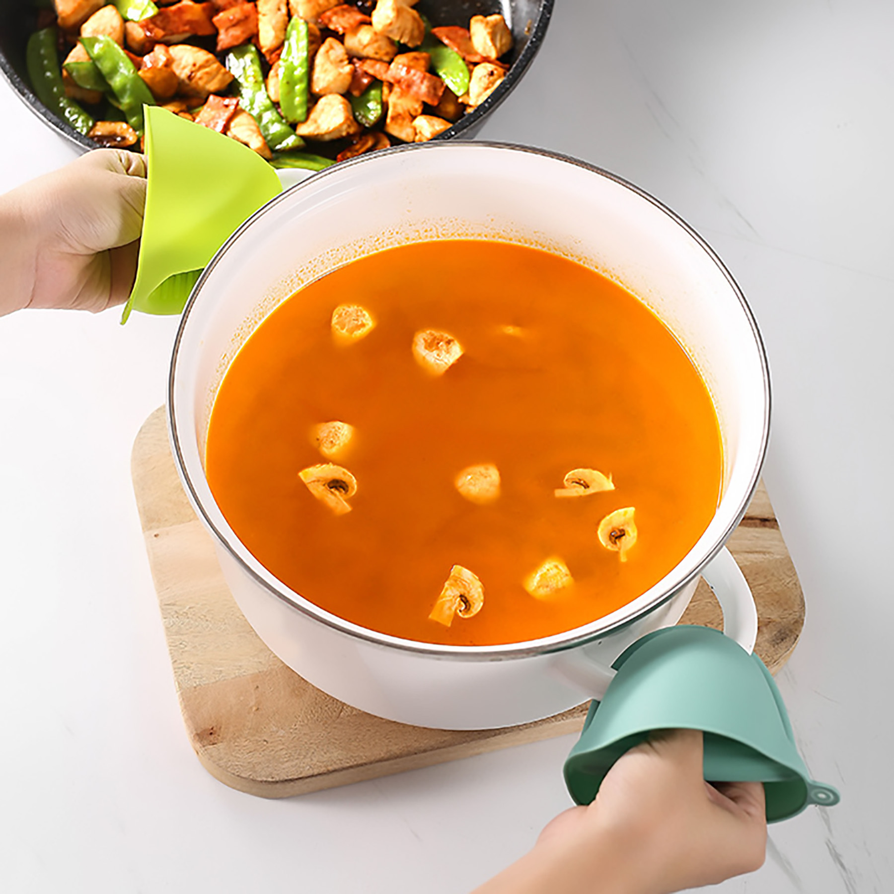 Silicone Insulated Anti-Hot Hand Clip 6