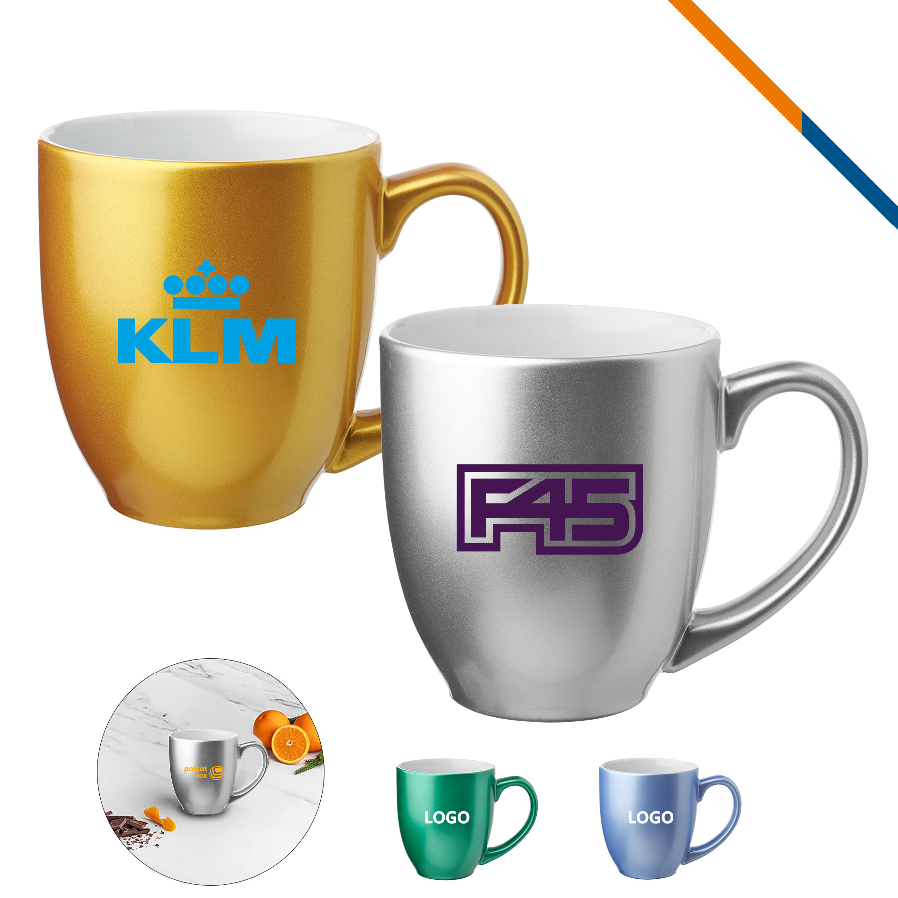 Drew Ceramic Mug - 16 OZ. 6