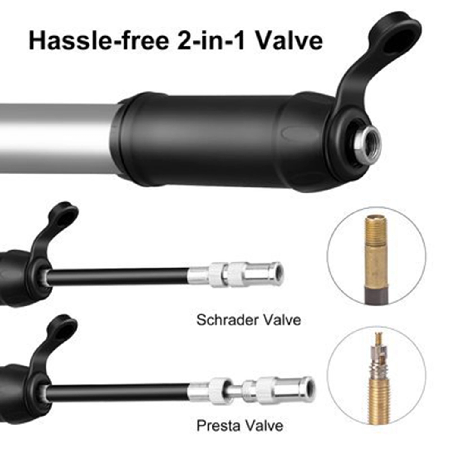Mini Bike Pump Lightweight & Pocket Size 4