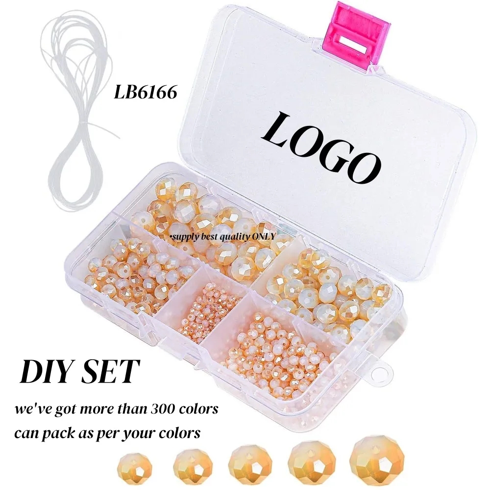 Wholesale Crystal Beads Kit DIY Jewelry Set for Kids Gift 8