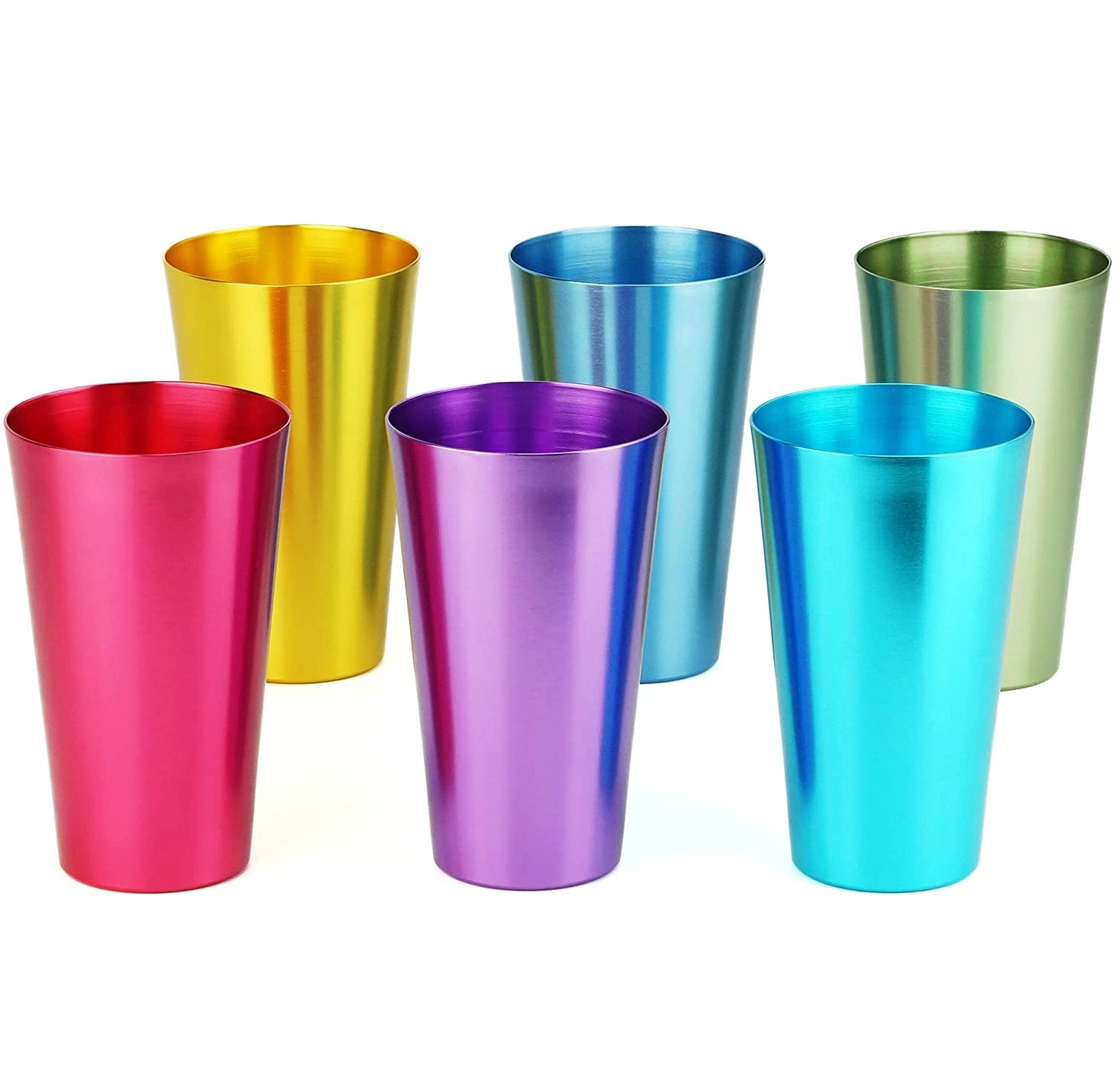 12oz Colorful Recycled Aluminum Cup 6