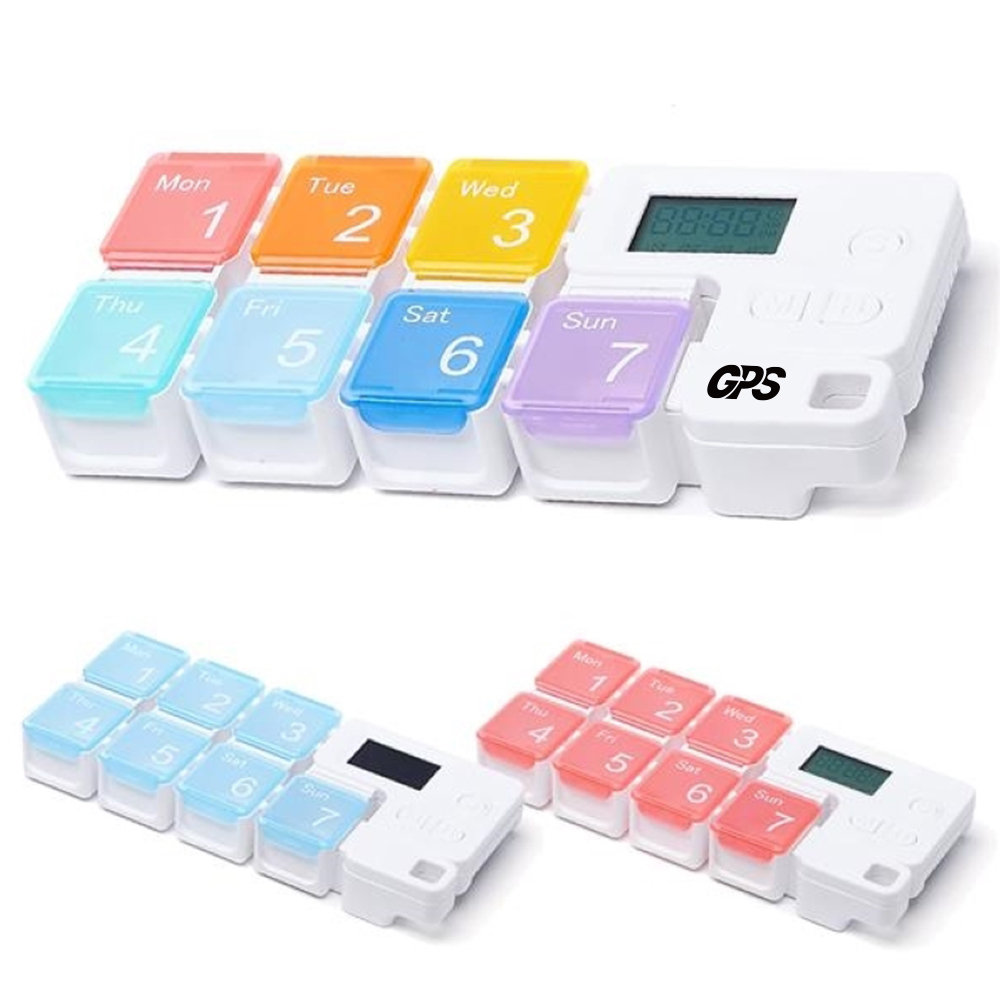 BPA Free Travel 7 Day Pill Box Case