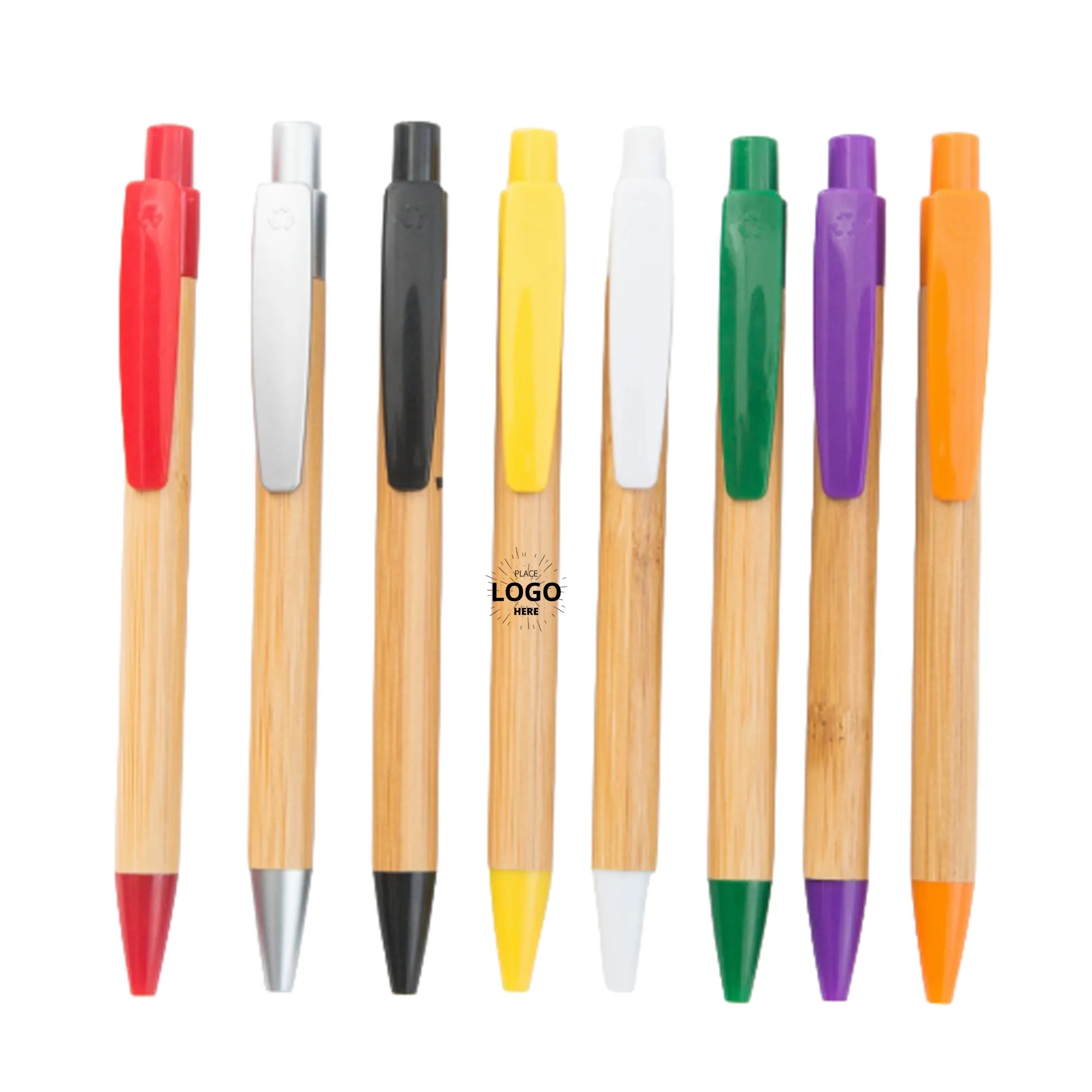 Bamboo Barrel Pens 2