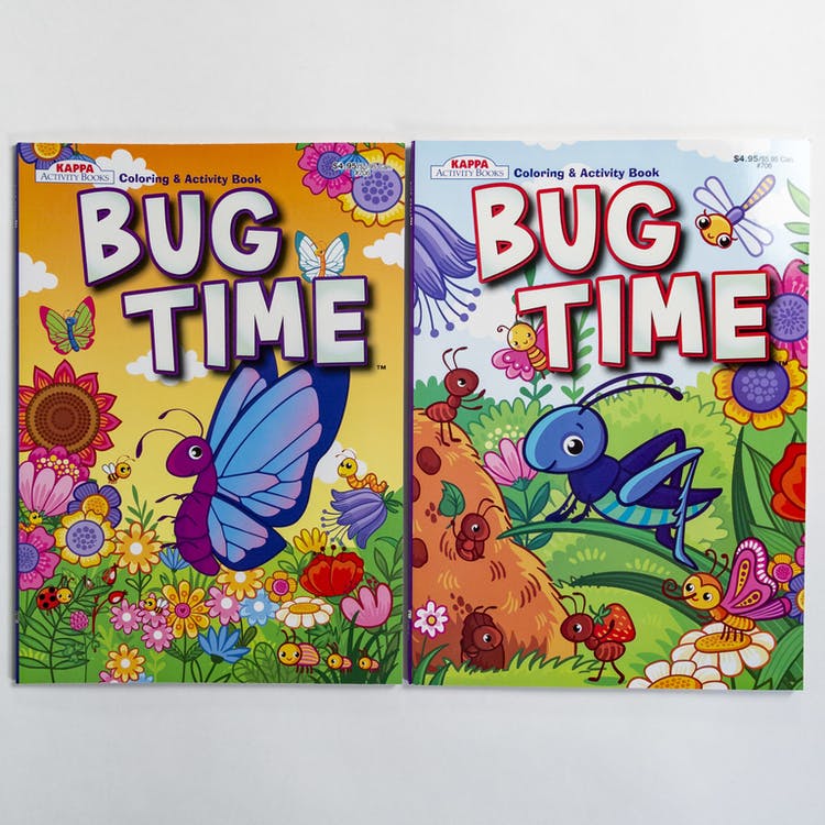 Bug Time Coloring & Activity Books - Assorted 2