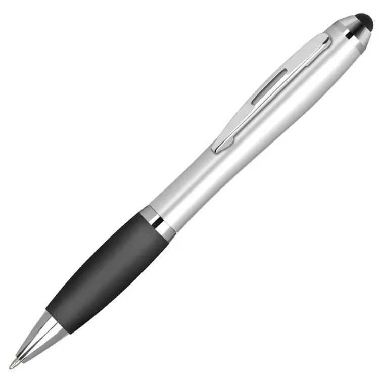 Click Satin Gray Finish Plastic Ballpoint Pen 3