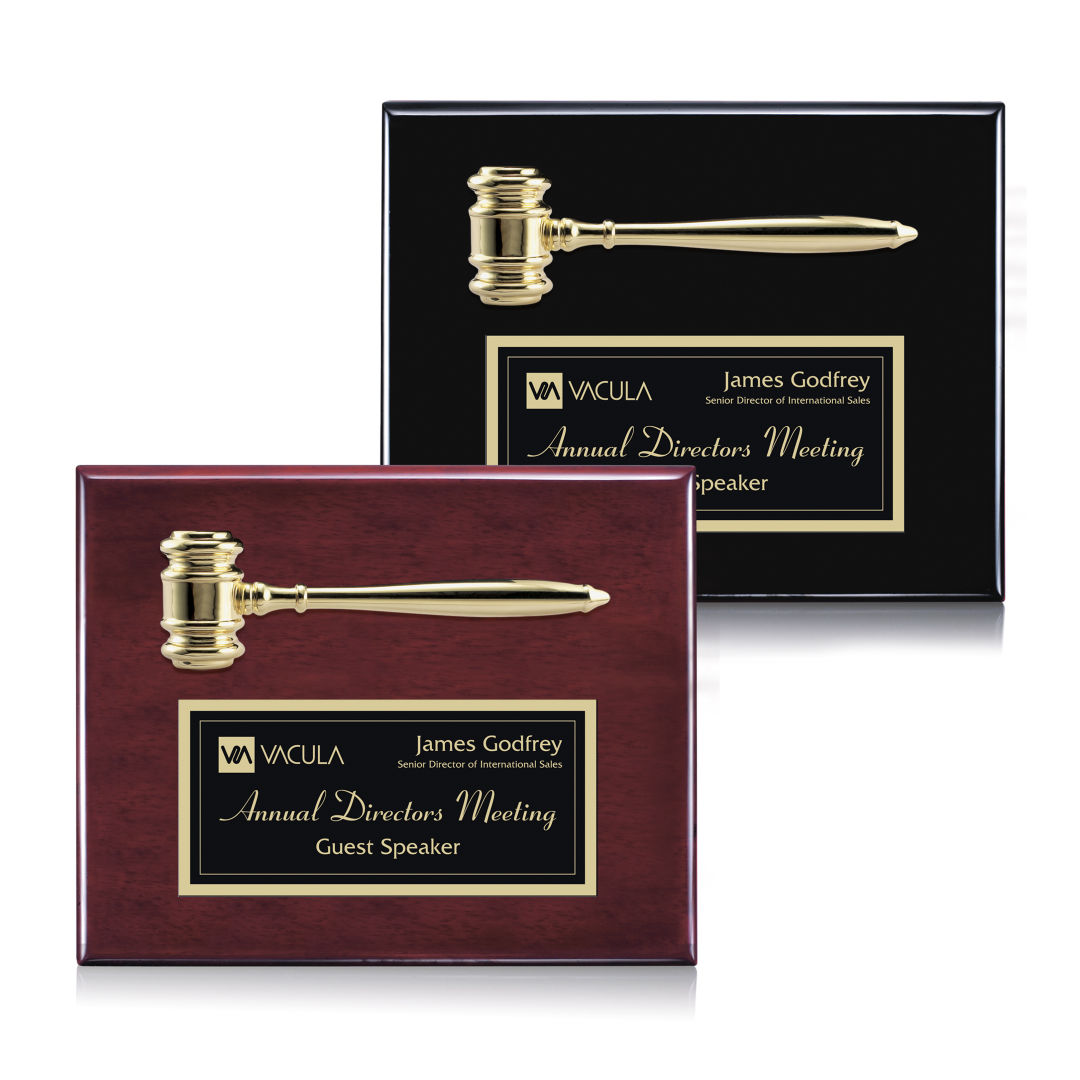 Gavel Plaque 2
