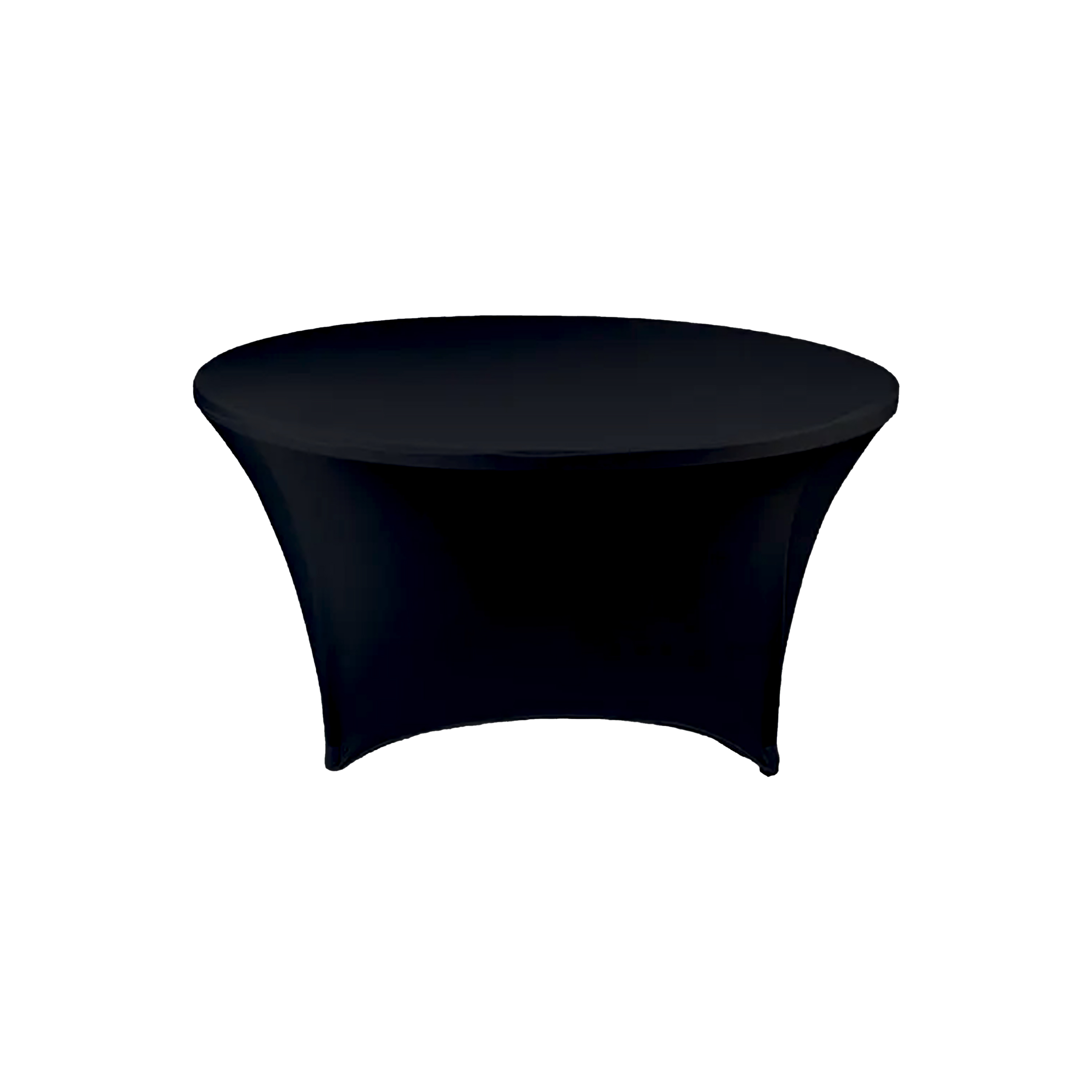 Navy Blue Fitted Round Table Cover 18