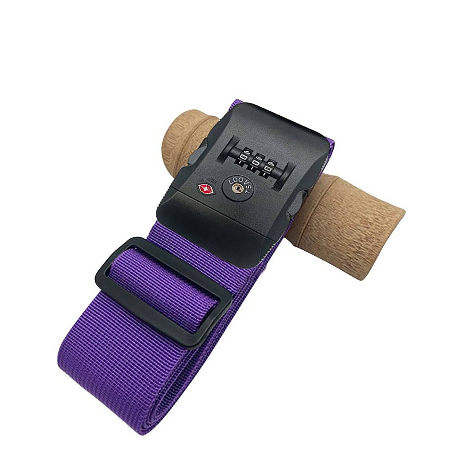 Adjustable Travel Luggage Strap w/ Combo Lock 6