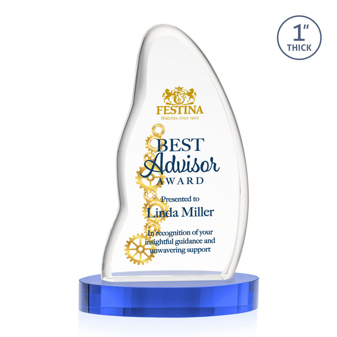 Beauford VividPrint™ Award on Base - Sky Blue 8