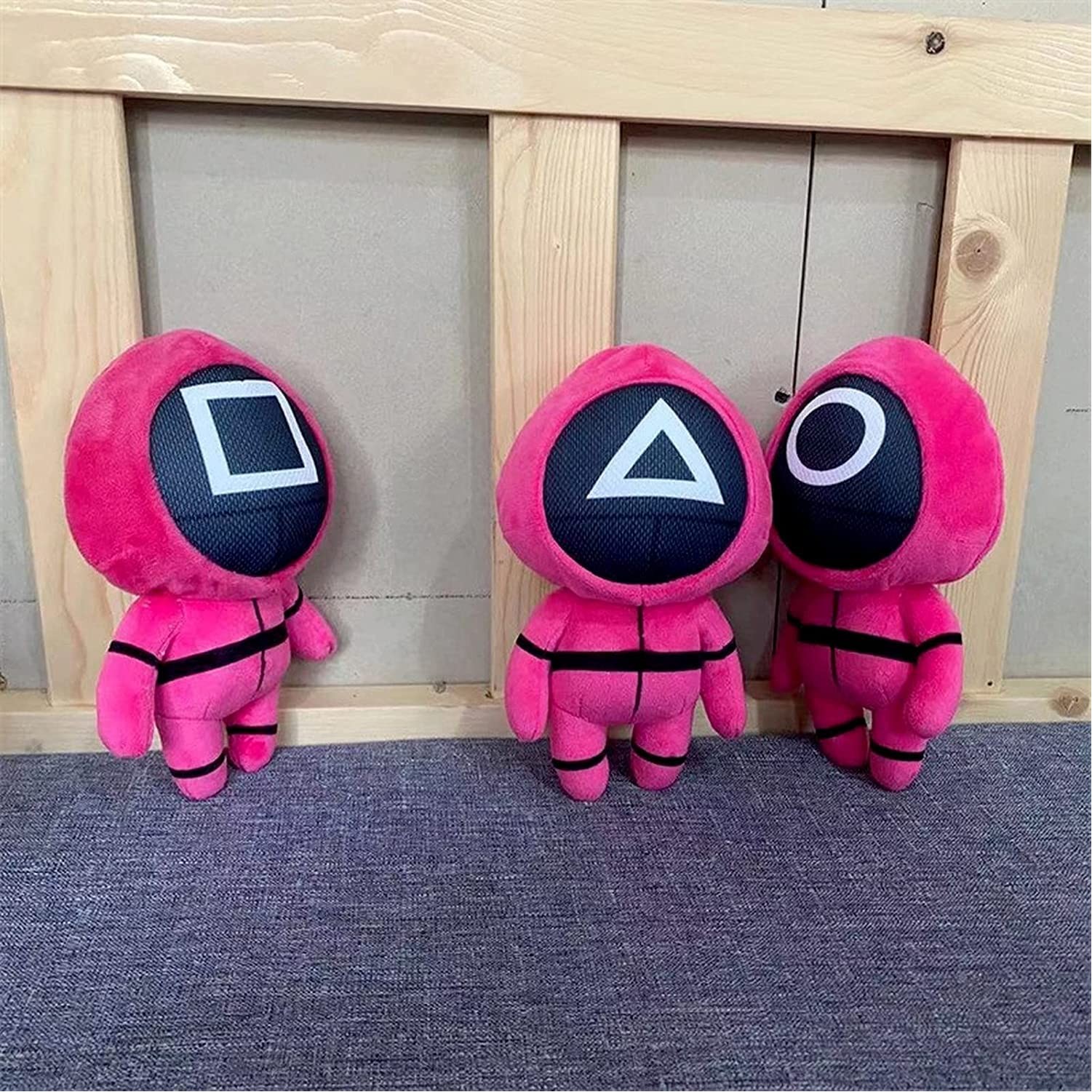 Bekreator Cute Squid Game/ Kawaii Peluche Stuffed Doll Toy 8
