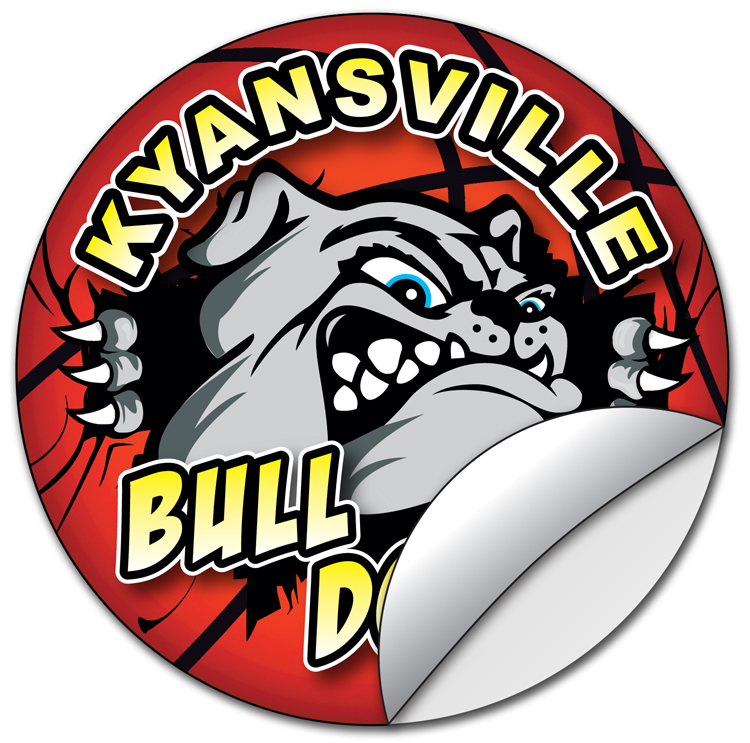 Sticker / Decal - UV-Coated Vinyl - 3.25 Inch Circle Shape 4