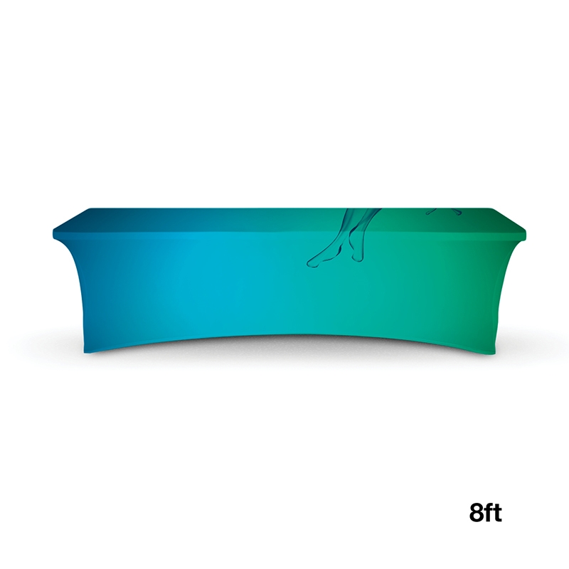 DisplaySplash 8' Stretch Table Cover 1