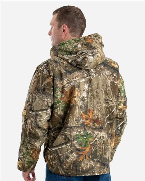 Men's Heartland Washed Duck Hooded Work Coat - HJ626 8