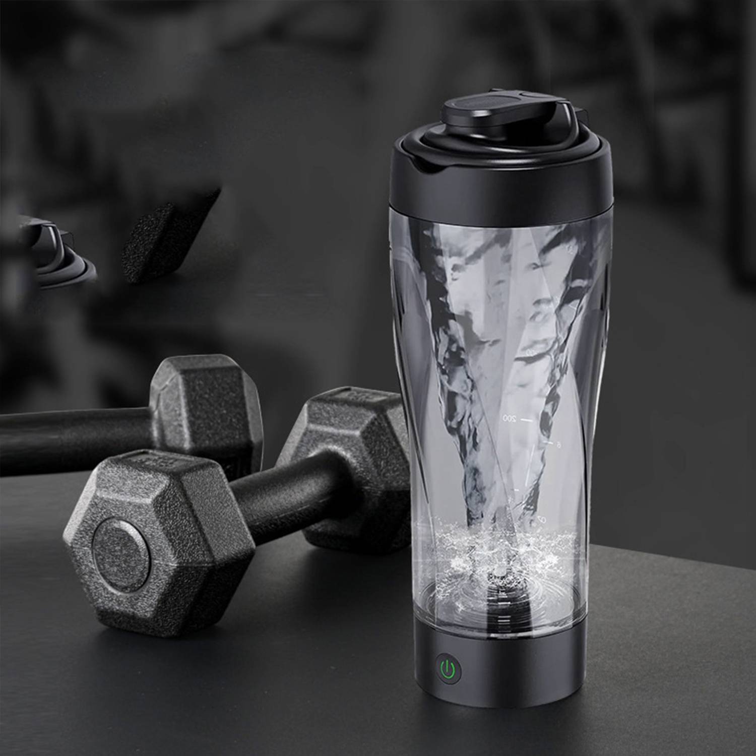 20oz Automatic charging model electric shaker bottle 4