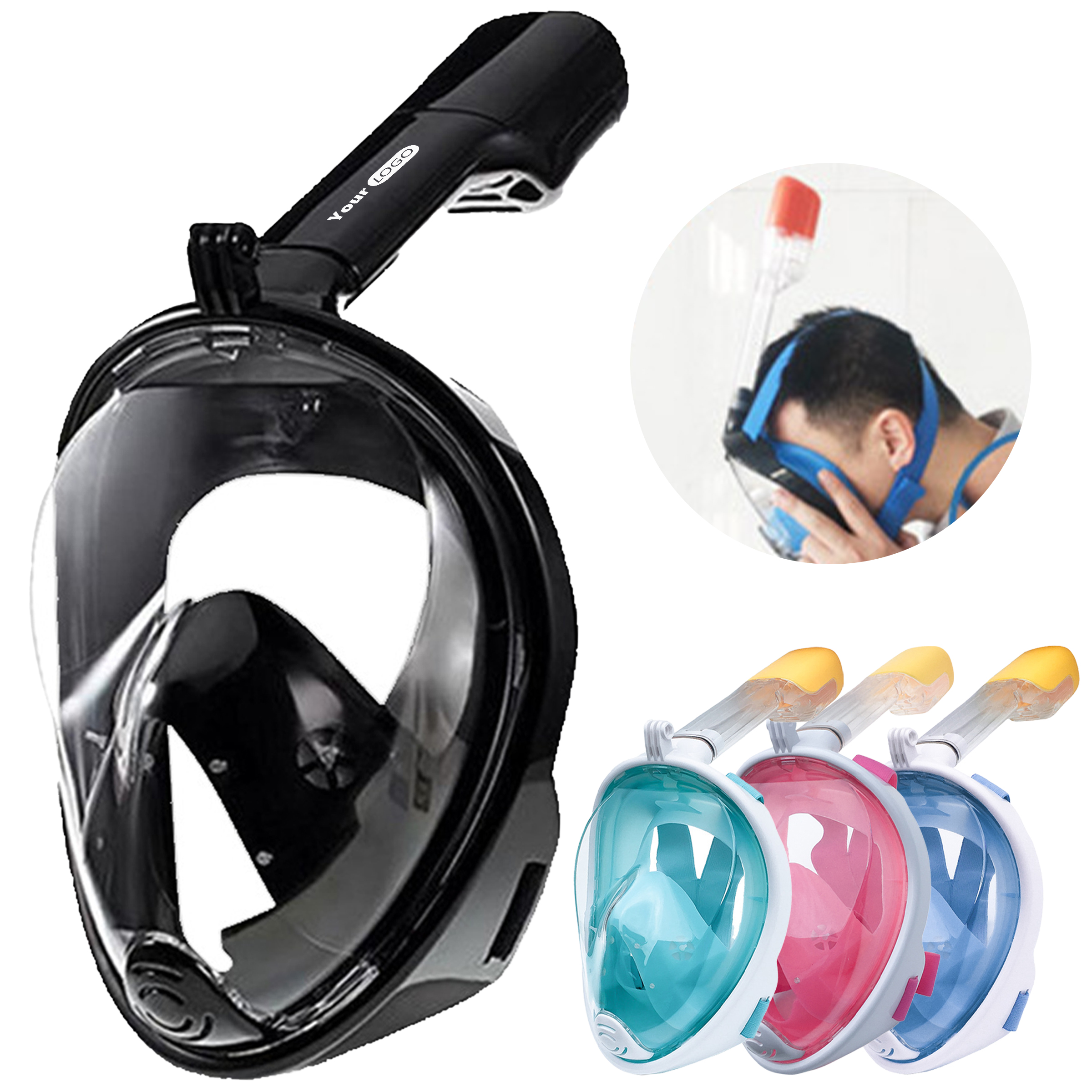 Abs Swimming And Snorkeling Mask 3