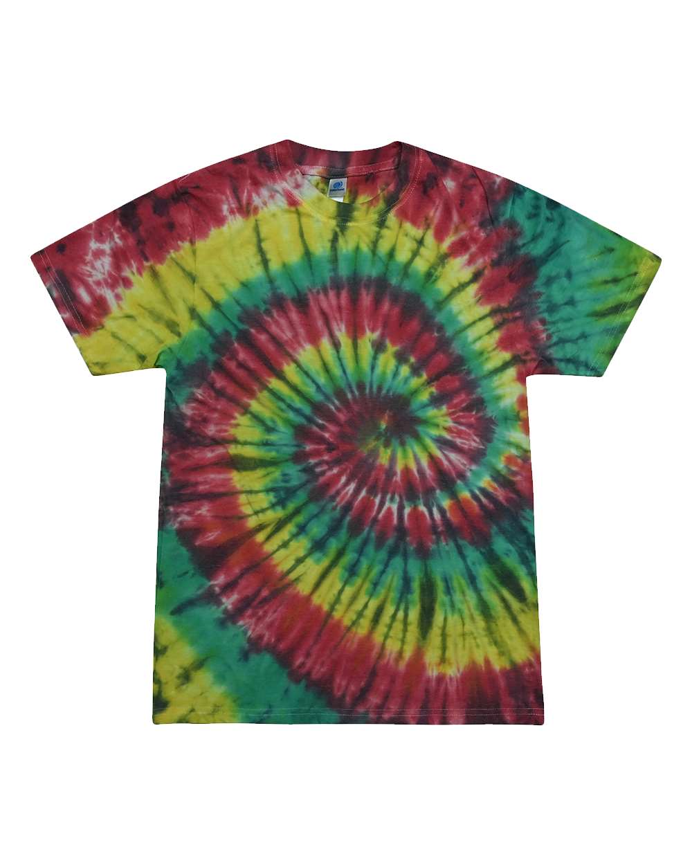 Unisex Festival Tie-Dyed Burnout T-Shirt - 1090 12