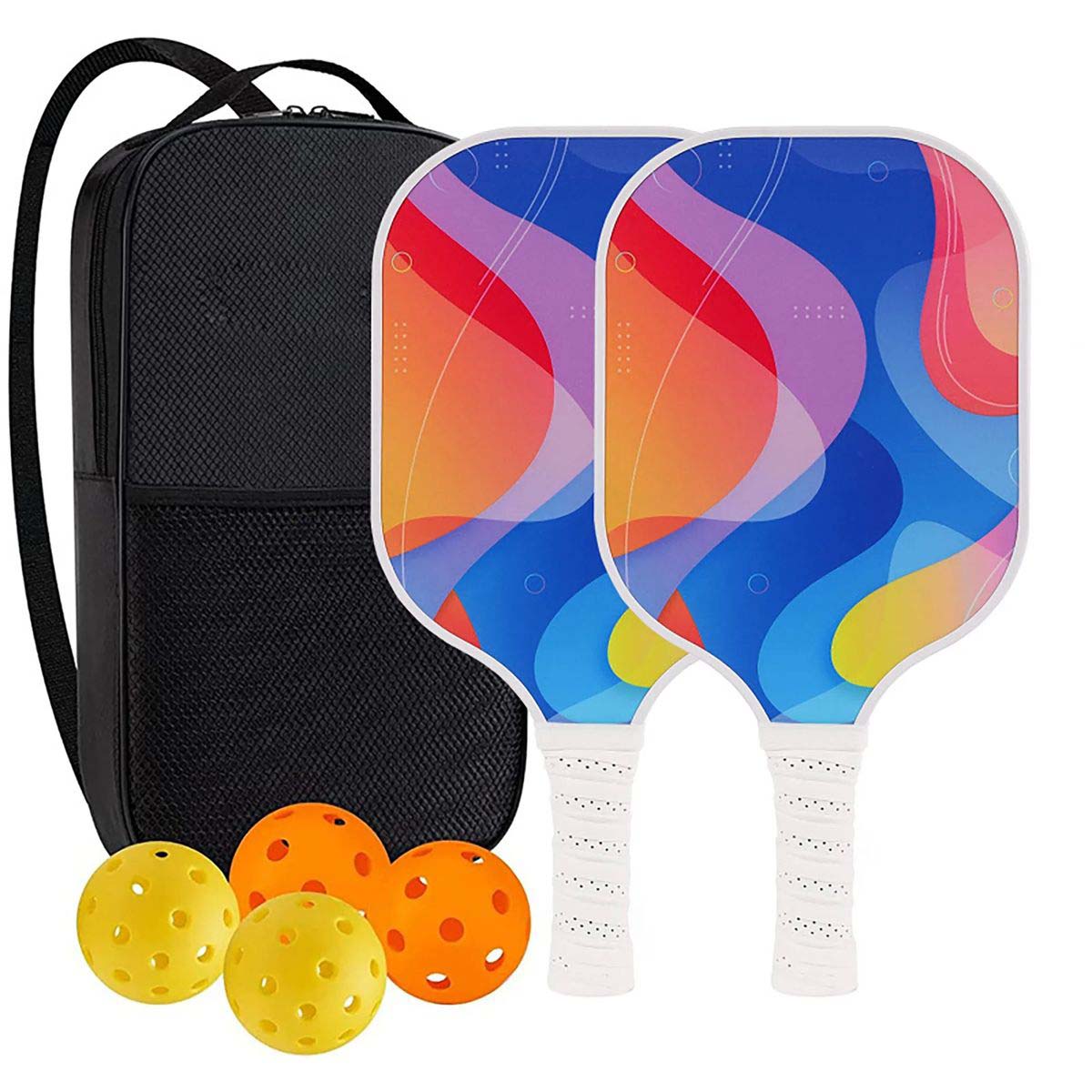 Fiberglass Pickleball Set for Training and Games 43