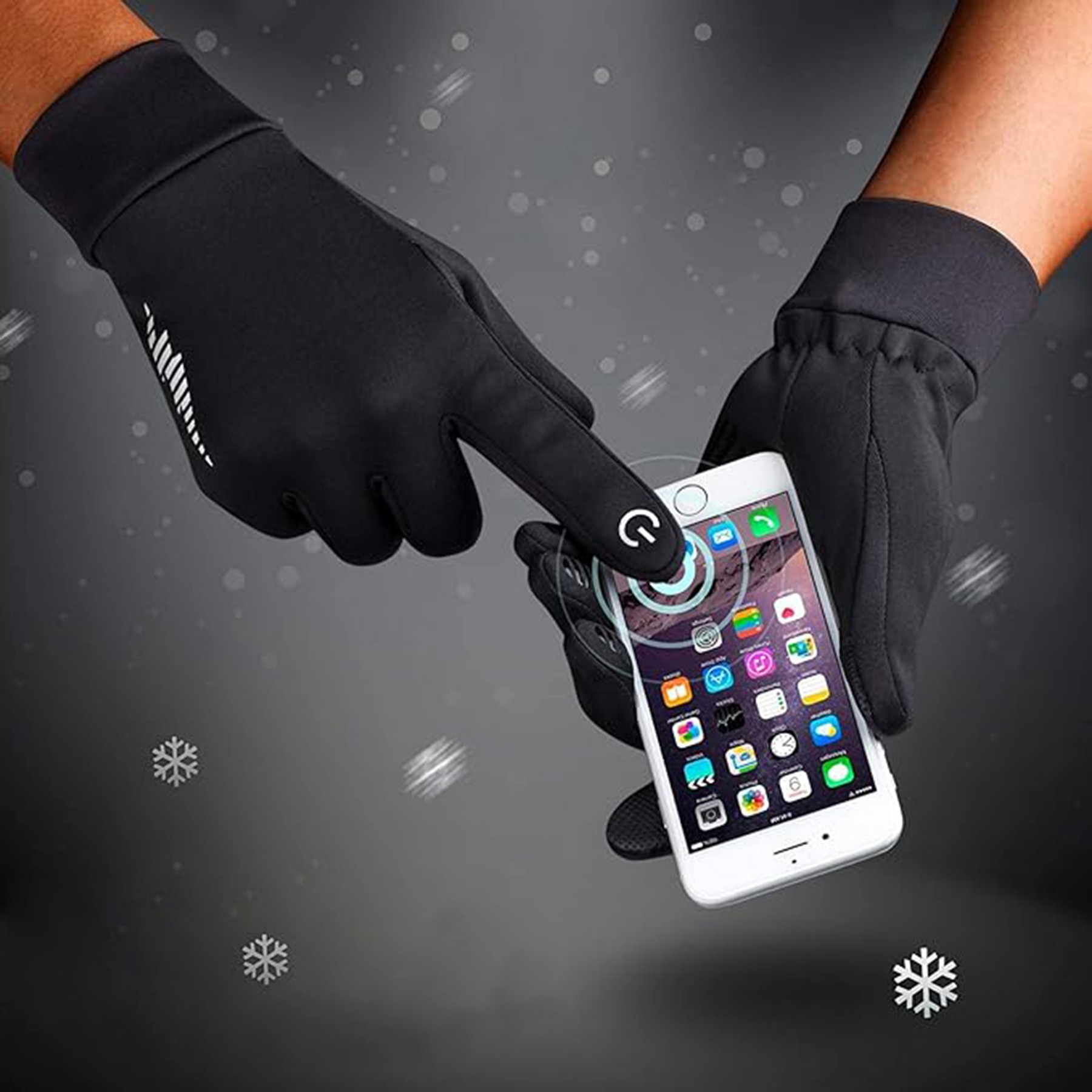 Gloves Warm Touch Screen 3
