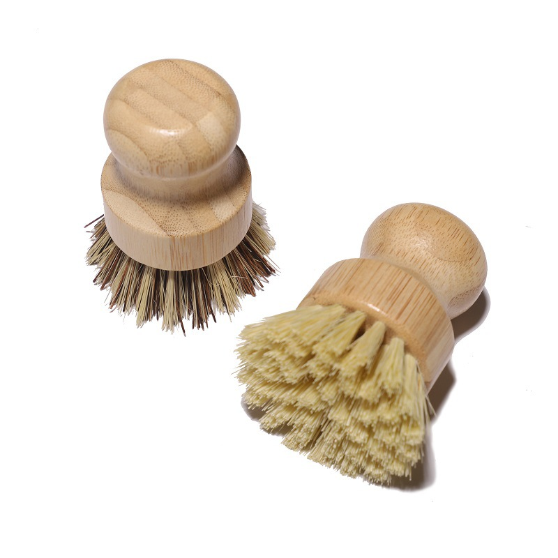 Bamboo Dish Scrub Brush 2