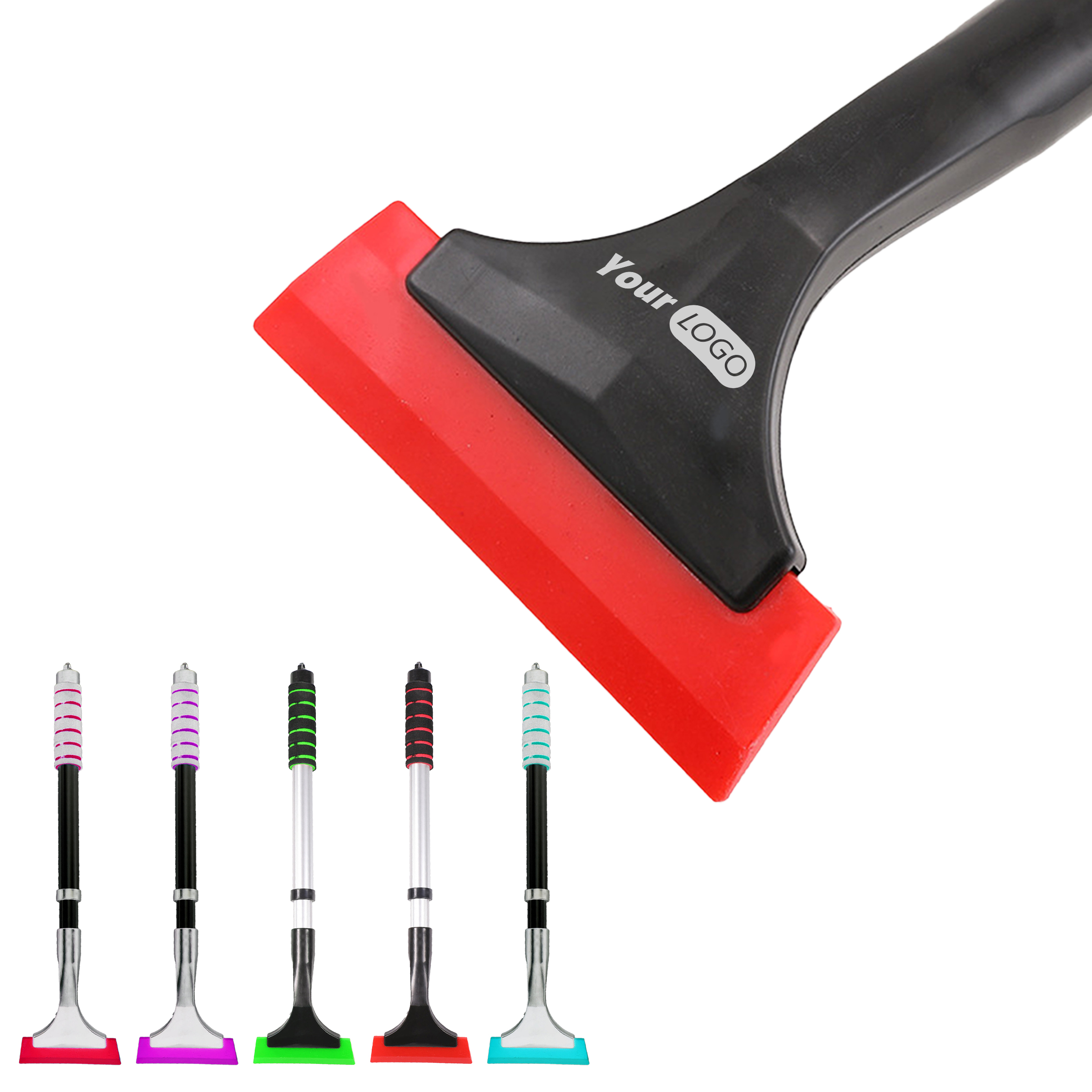 Aluminum Multi-Color Ice Scraper With Logo Customization 3