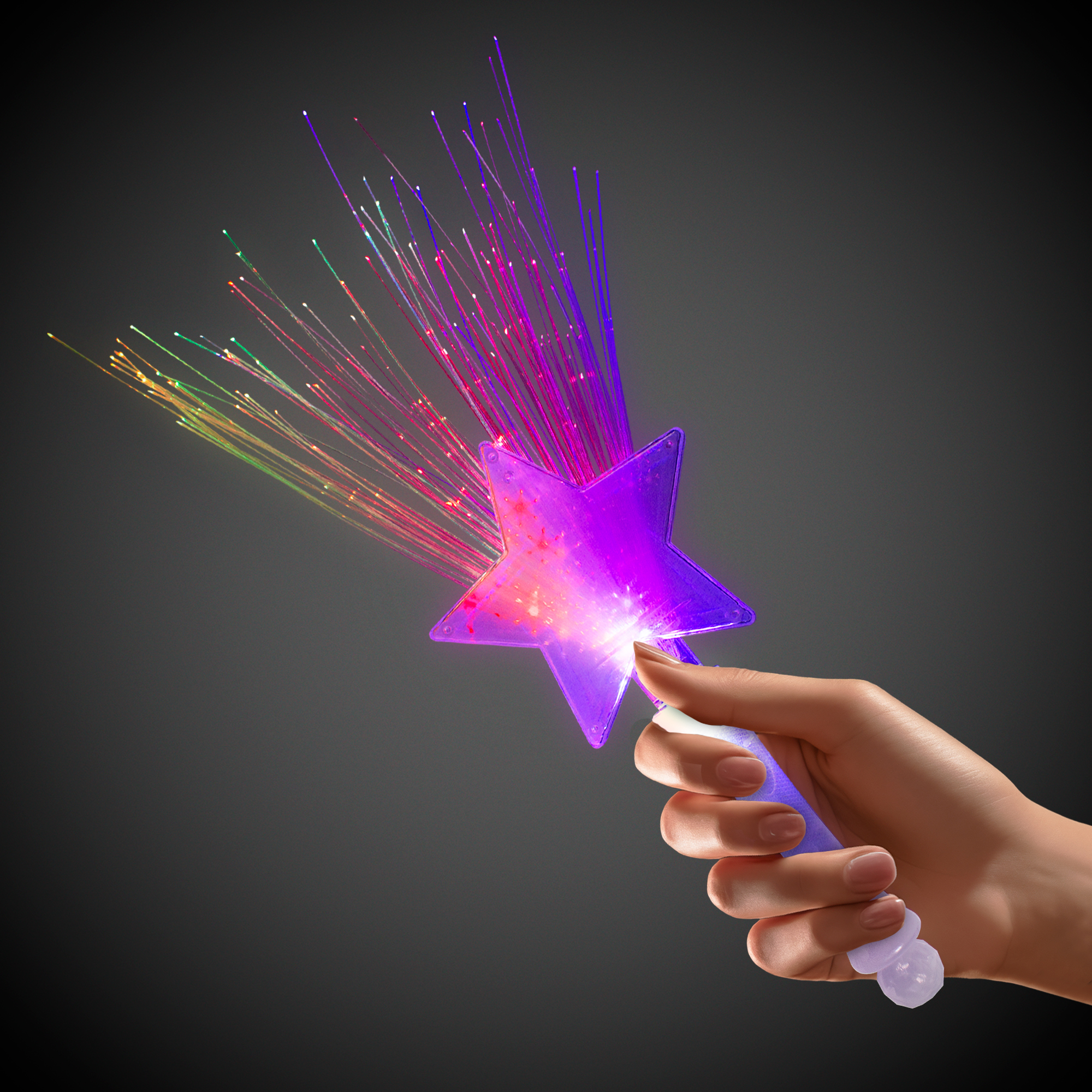 Fiber Optic LED Star Wand 3