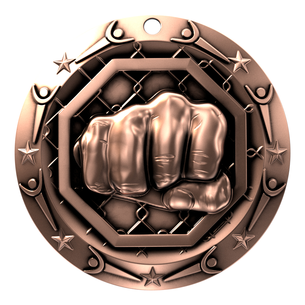 MMA World Class Medallion (3") 8