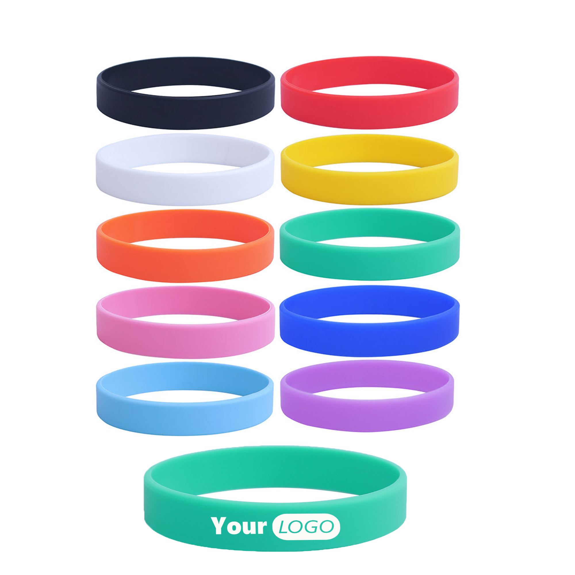 Silicone Wristbands MOQ 50 5