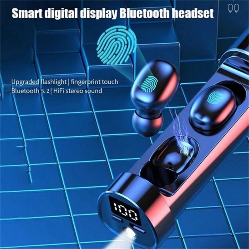 Smart Touch Wireless Earbuds with Charging Box 11