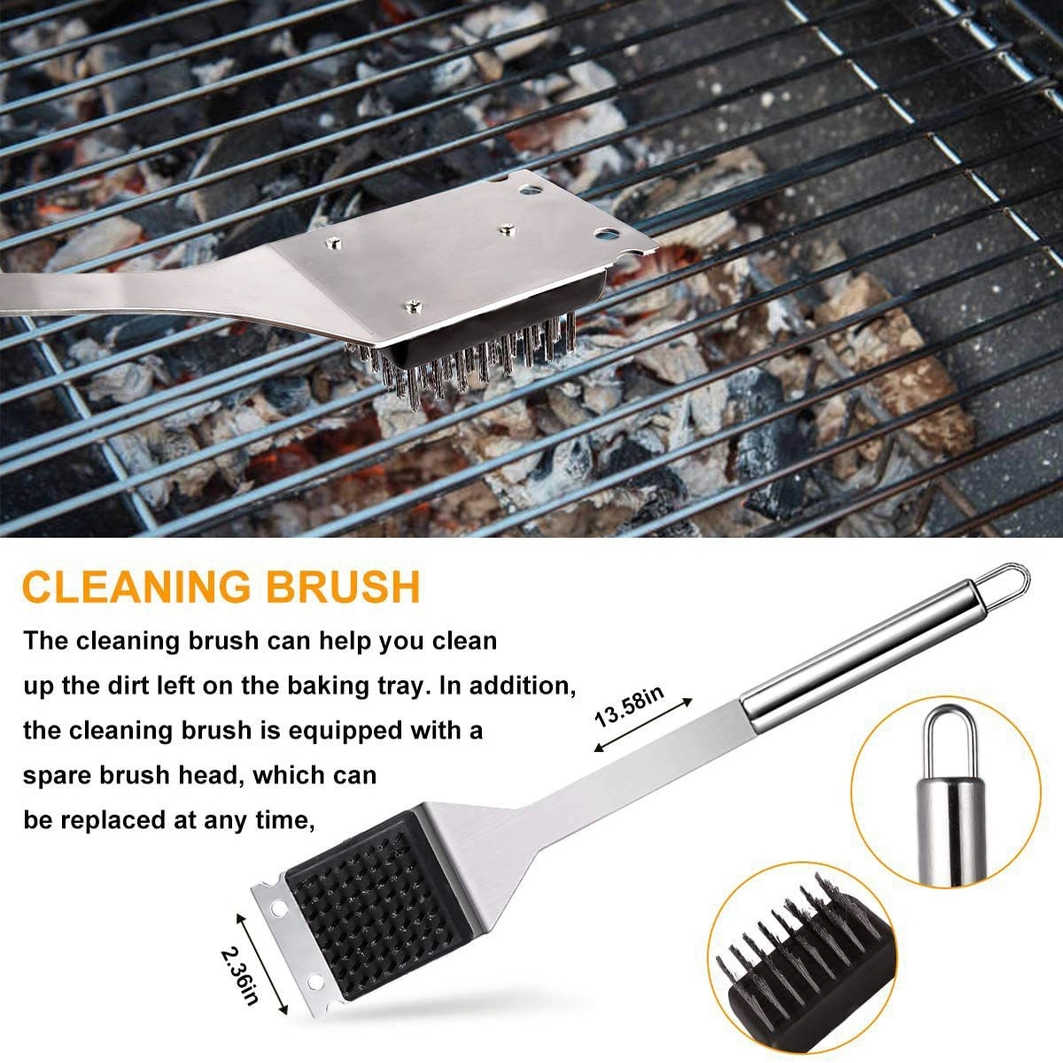 Stainless Steel BBQ Tools Set 3