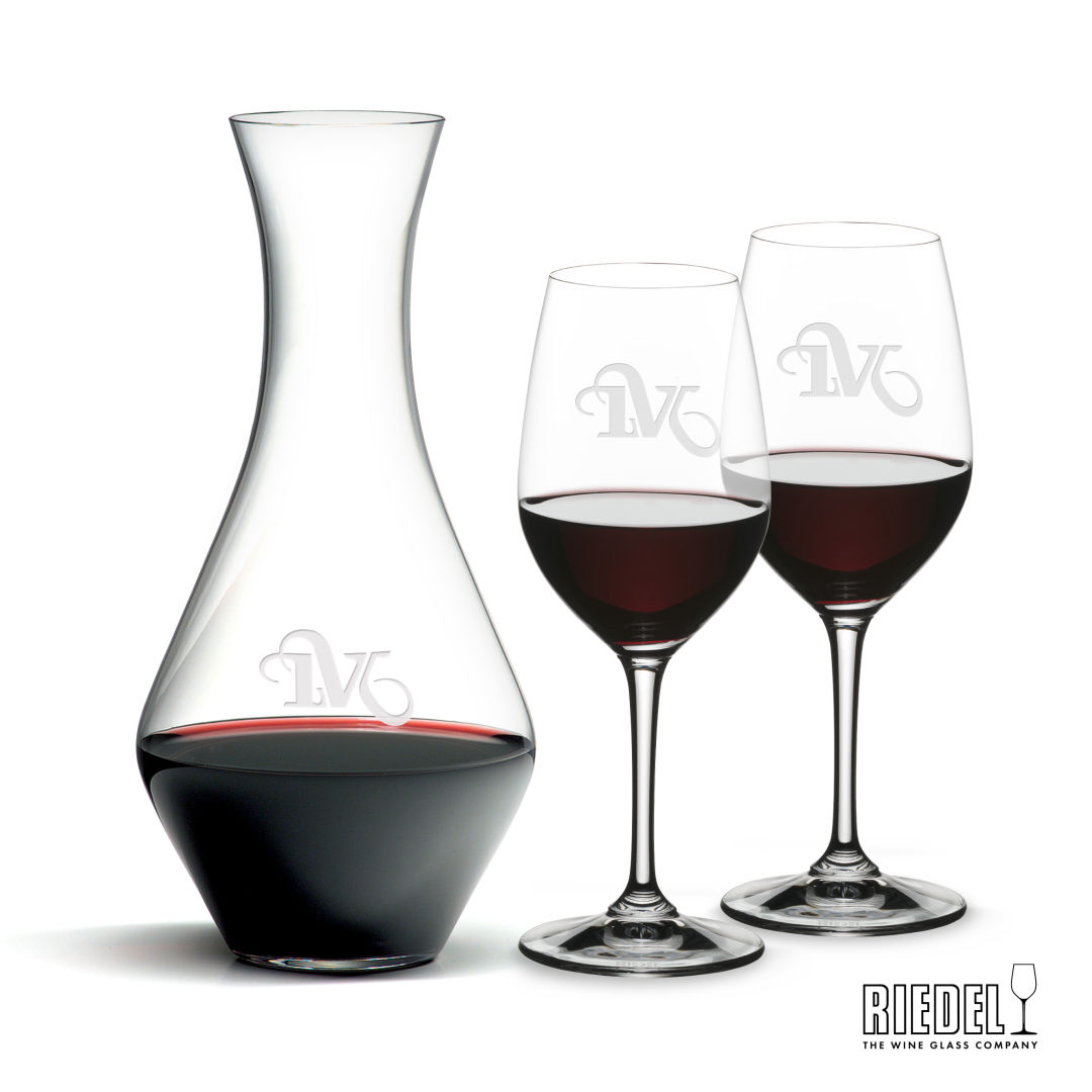RIEDEL Merlot Decanter & Oenologue Wine Set 4