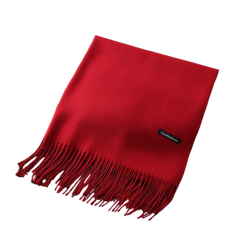 Soft Long Scarf W/ Fringe 13