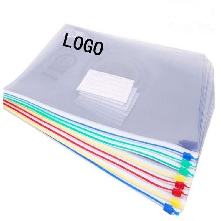 A4 Transparent PVC Zipped Document Pouch 2