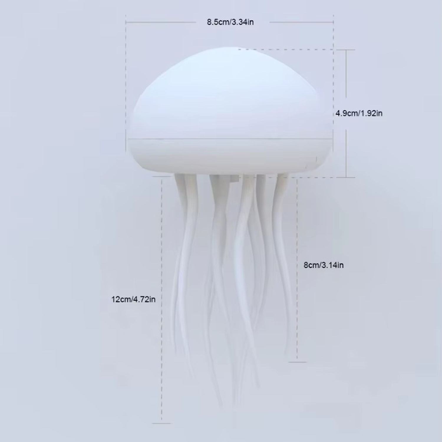 RGB Gradient Jellyfish Lamp 2