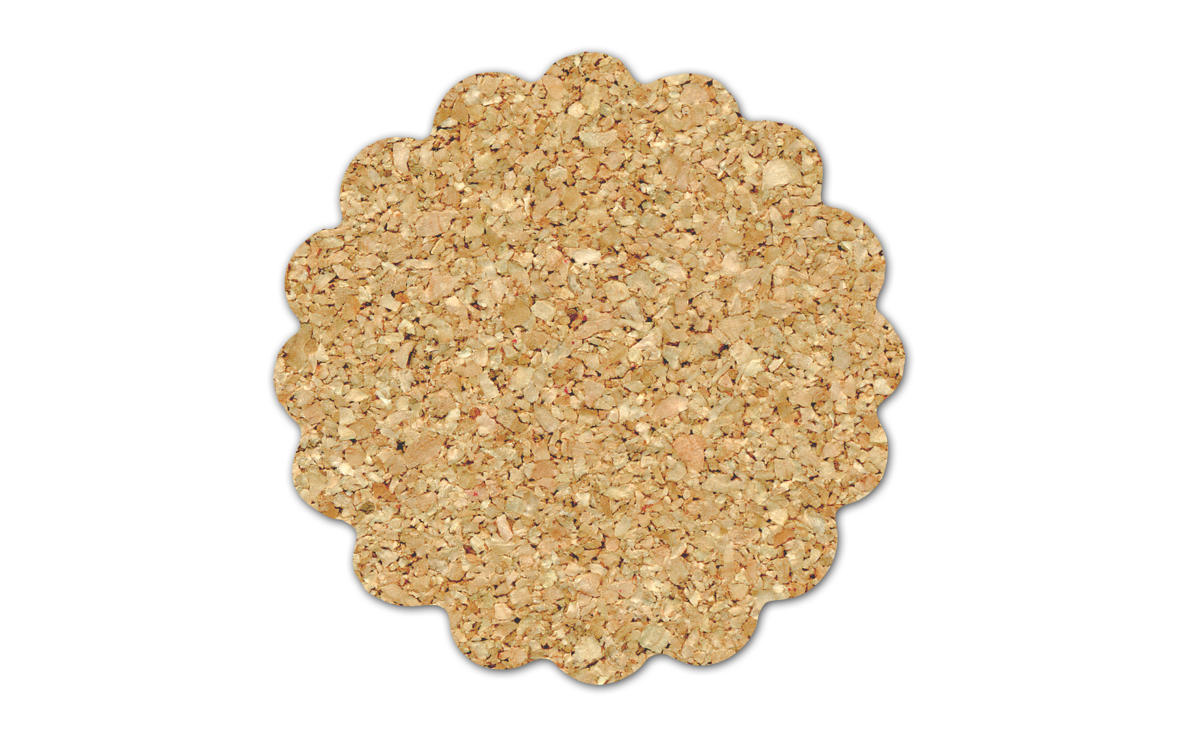 Flower Cork Coaster 4FL 2