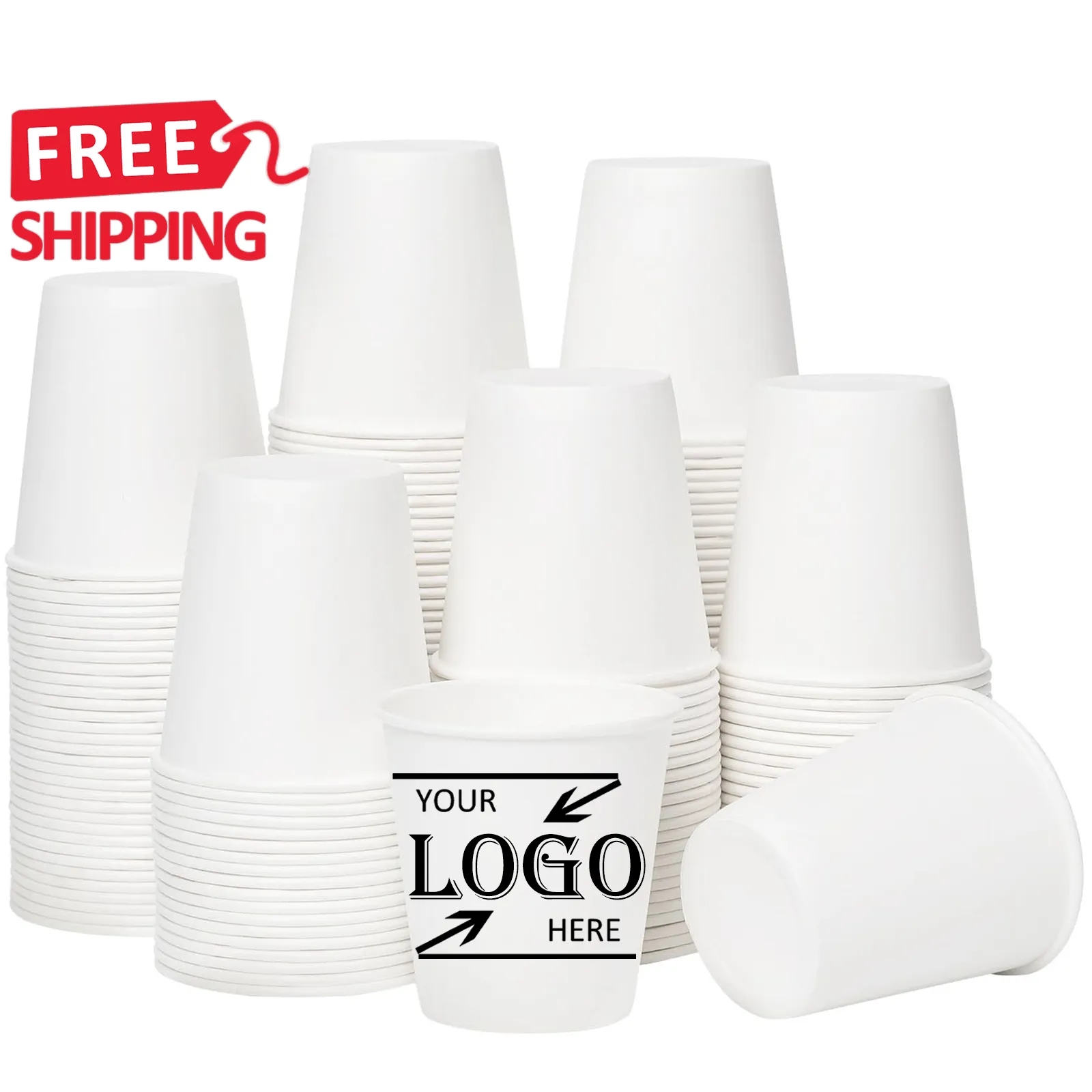 Disposable Paper Cup 3 oz 8 oz 12 oz 16 oz 22 oz 1