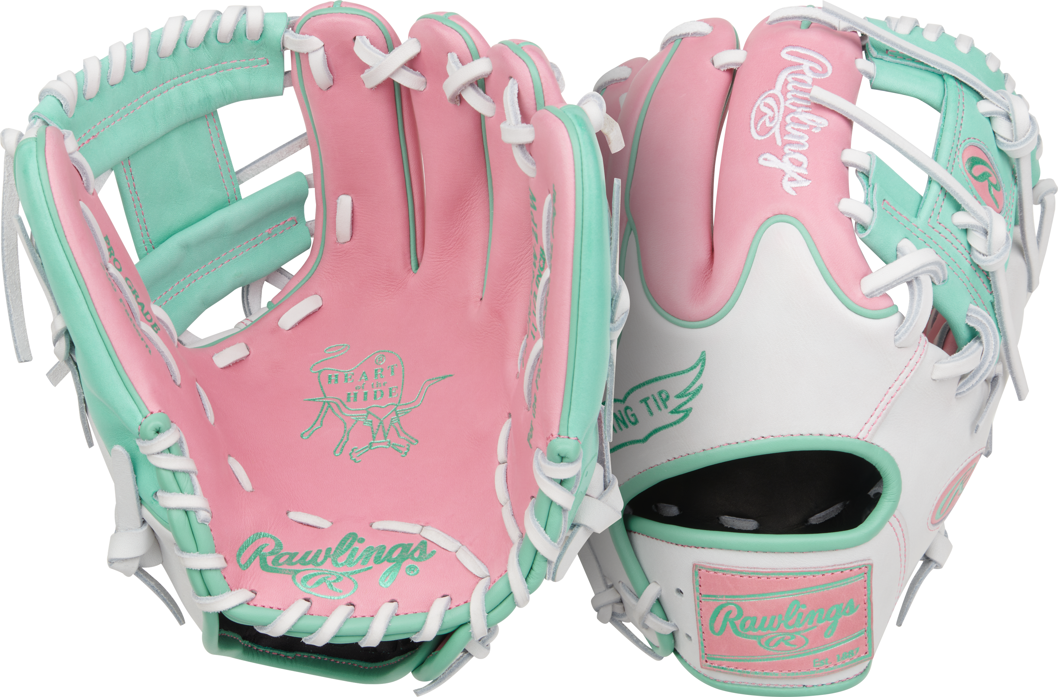 Rawlings Heart of the Hide 11.5 in Baseball Glove, Infield 2