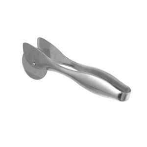 Stainless Steel Roller Pizza Cutter With Integrated Fork 12