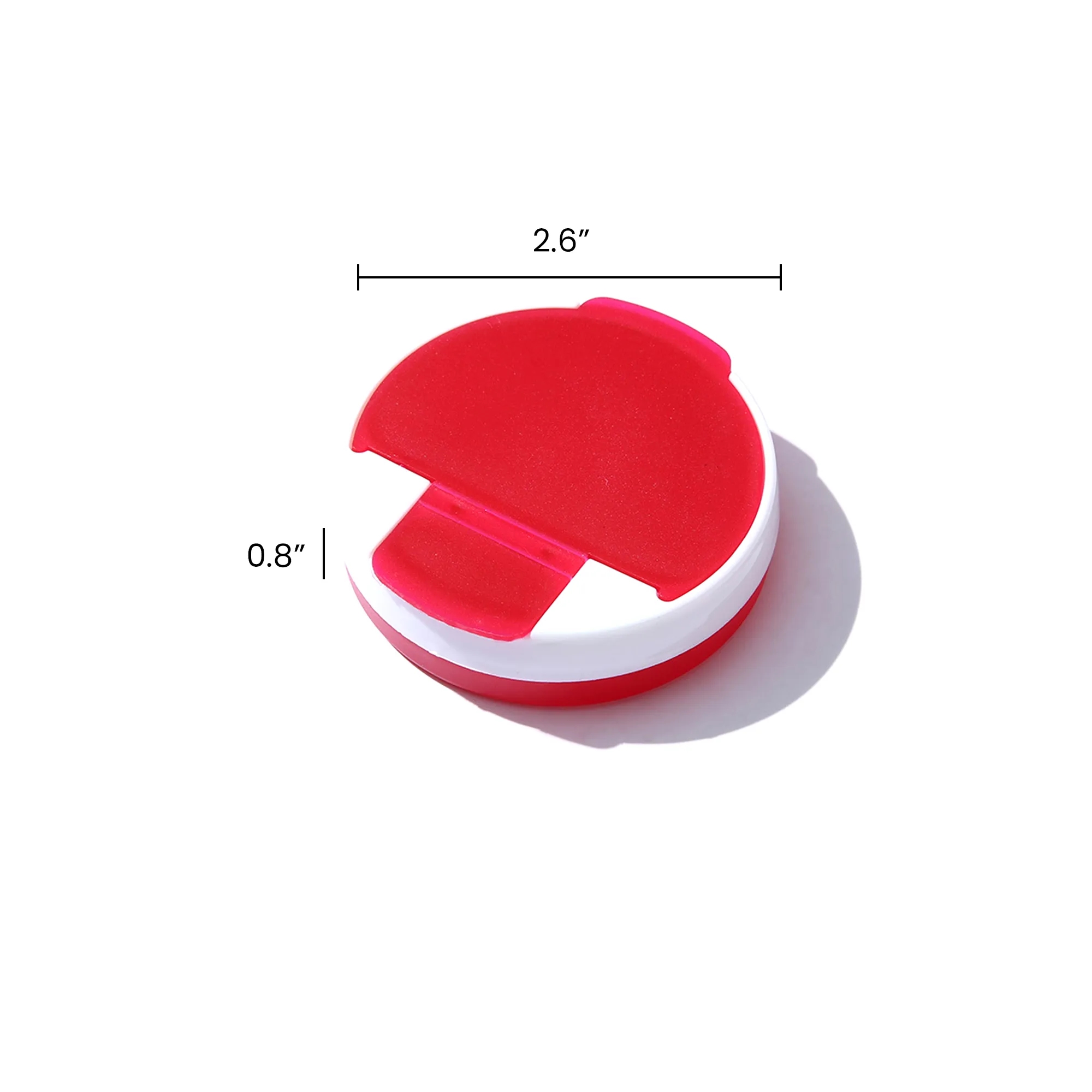 Mini Portable Medicine Storage Box with 4-Grid Design 3