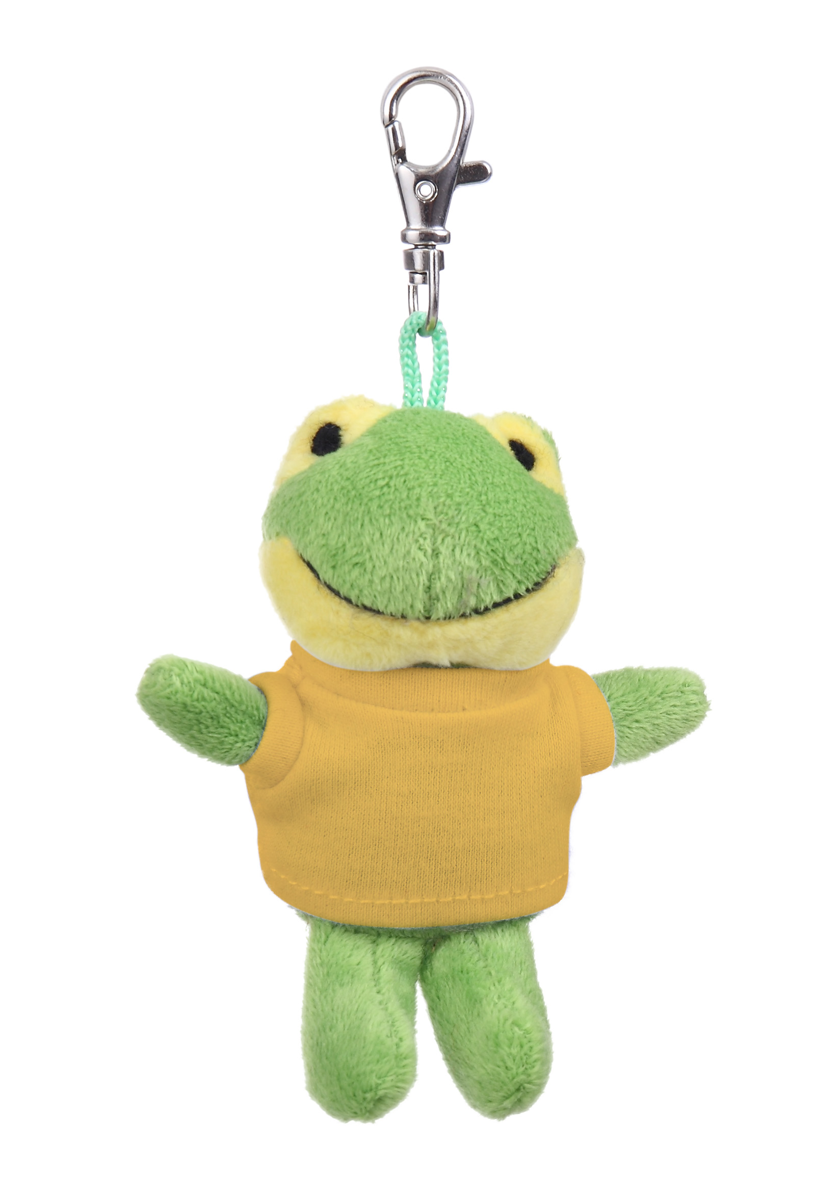 Soft Plush Frog Keychain with Tee 2