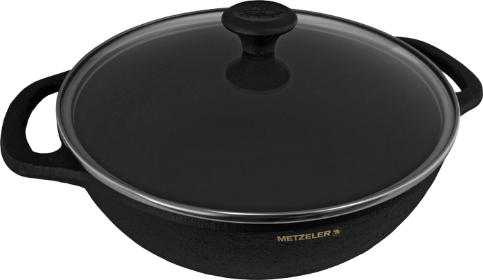 Old Mountain 3 Qt Braiser with Glass Lid 12