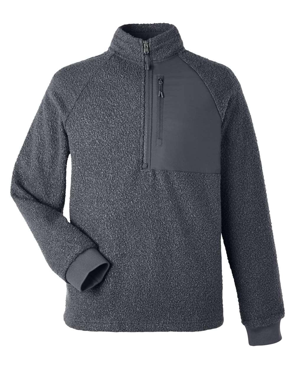Men's Aura Sweater Fleece Quarter-Zip Pullover - NE713 3