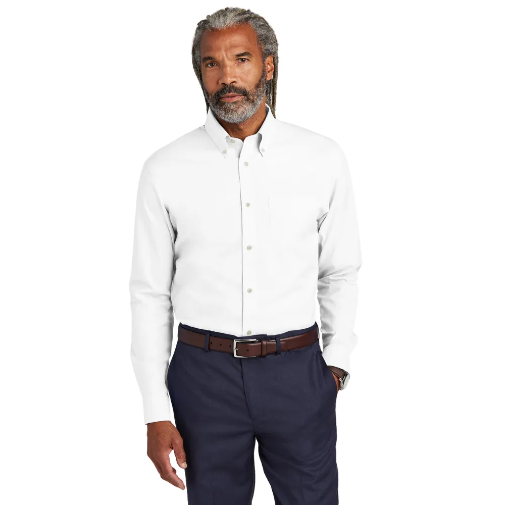 Brooks Brothers(R) Tall Wrinkle-Free Stretch Pinpoint Shirt 2
