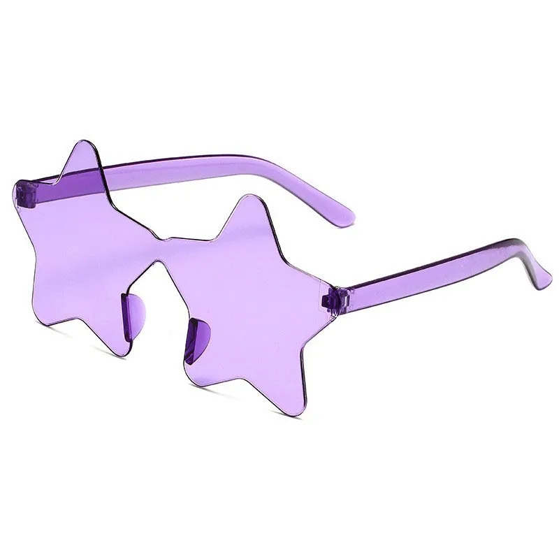 Star Shaped Rimless Sunglasses 4