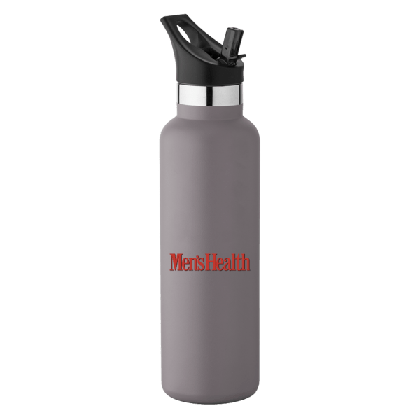 20 oz Basecamp Mesa Tundra Bottle with Screw Top and Flip-Top Straw Lid 285