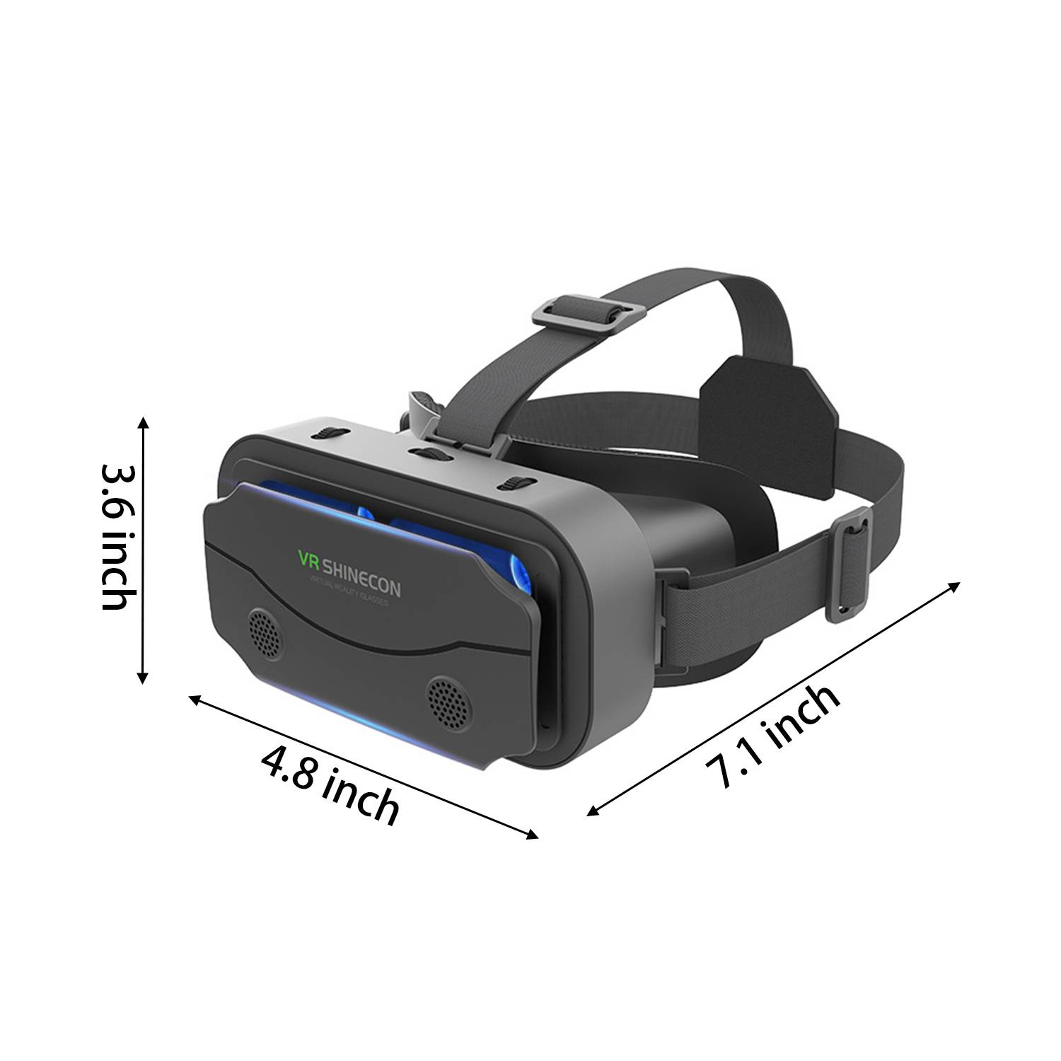 Virtual Reality VR Headset 3D Glasses 2