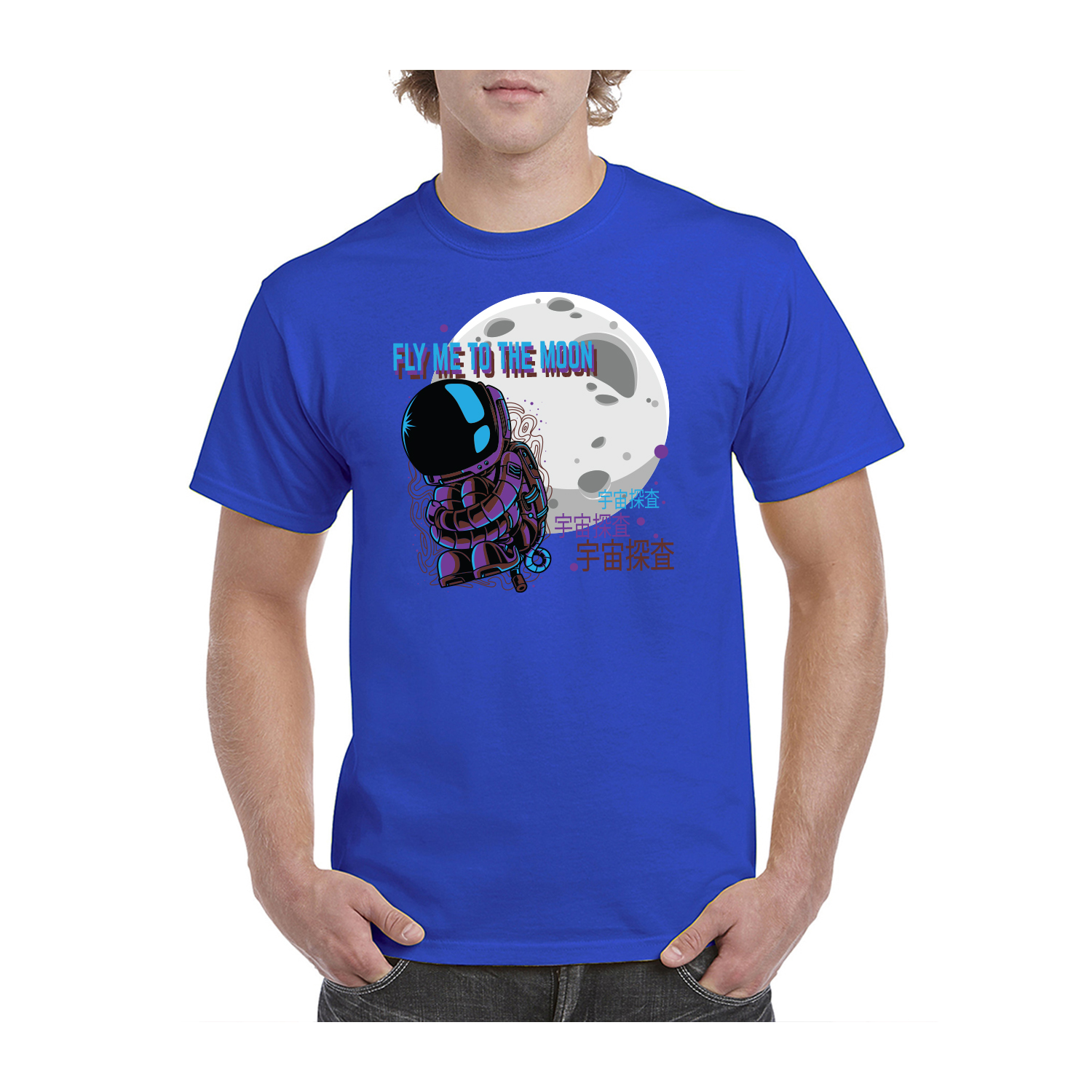 Gildan™ 5.3 oz Cotton Pre-Shrunk T-Shirt (Full Color Imprint) 64