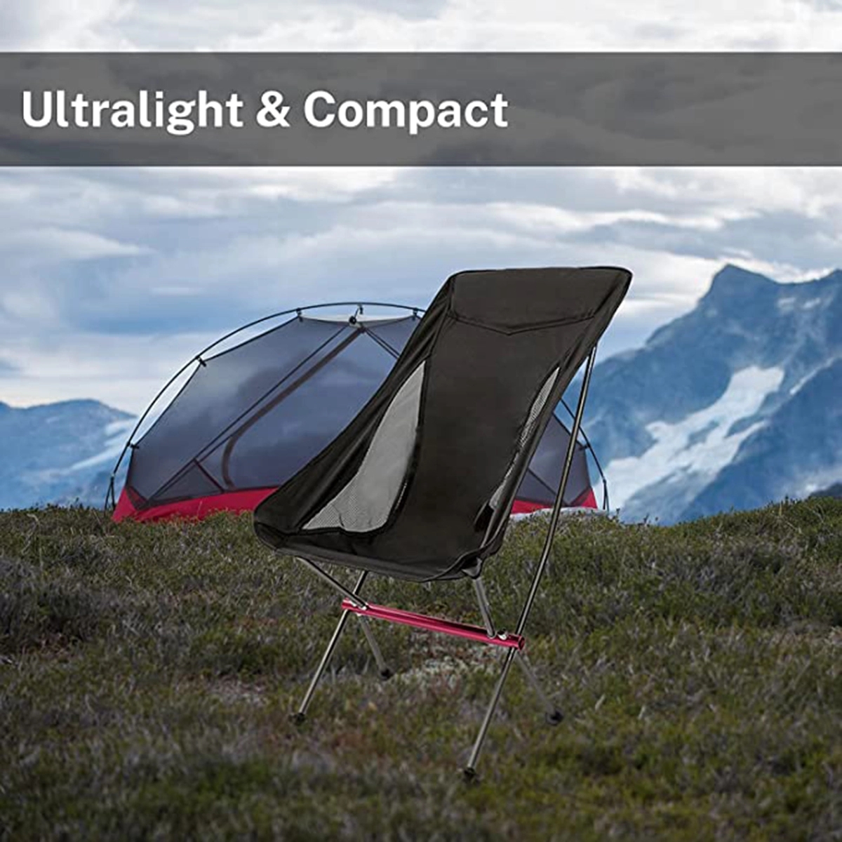 Outsoorable Folding Beach Chair With Travel Bag 7