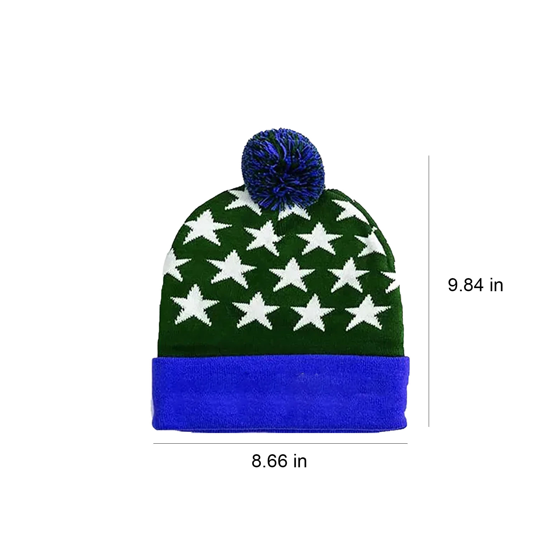 Jacquard Knit Beanie 2