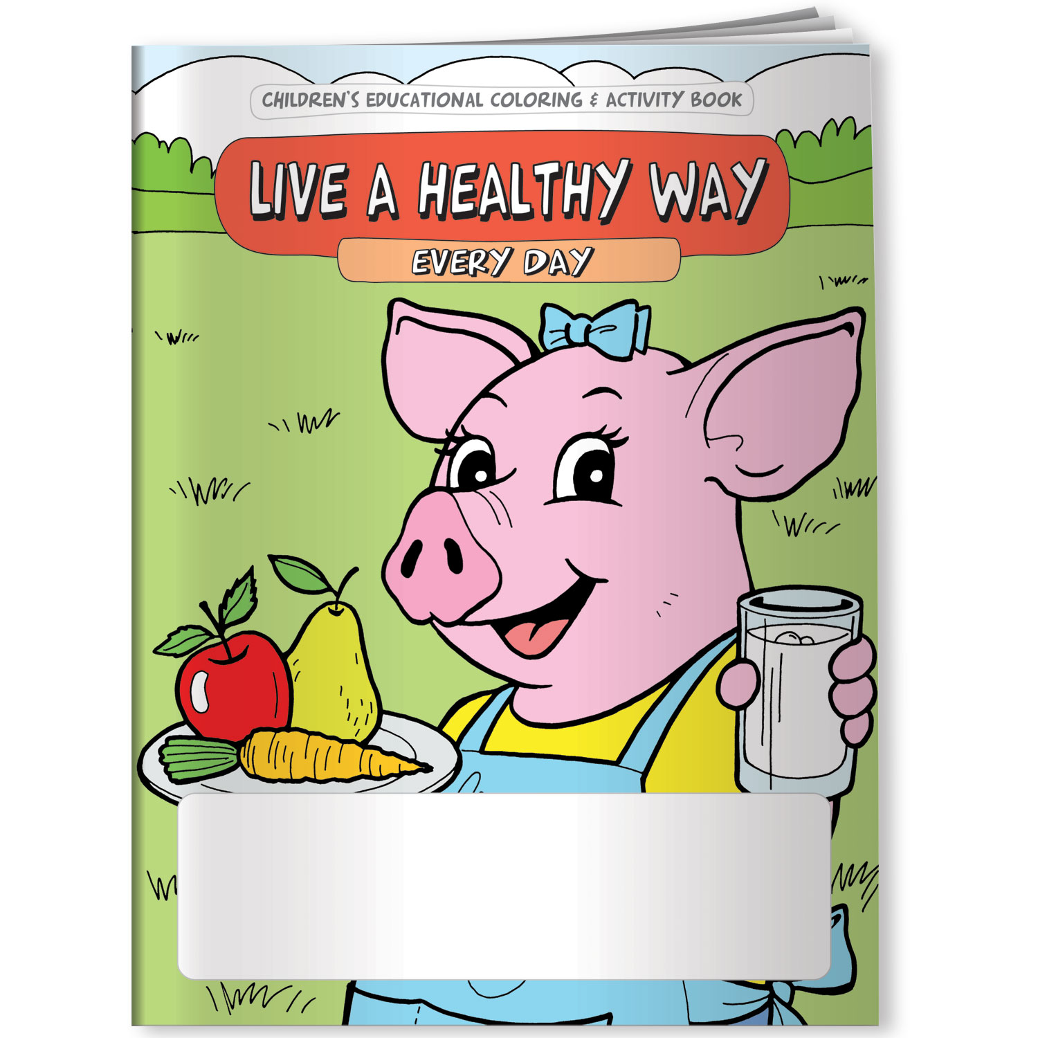 Coloring Book - Live a Healthy Way Every Day 5