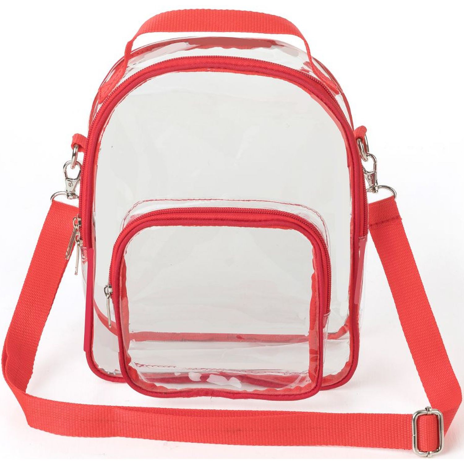 Clear PVC Crossbody Bag Stadium Approved Shoulder Sports Pack 9